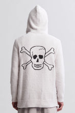 Load image into Gallery viewer, Skull Hoodie in Almond/Carbon
