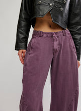 Load image into Gallery viewer, Spotlight Washed Trouser in Italian Plum
