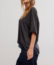 Load image into Gallery viewer, Nina V-Neck Tee in Black
