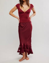 Load image into Gallery viewer, Long Lost Lover 1/2 Slip Skirt in Dionysus
