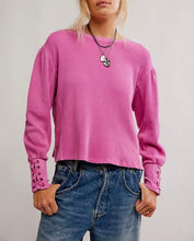 Load image into Gallery viewer, Lapis Cuff Top in Plumdrop
