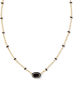 Kendra Scott Mini Elisa Enamel Frame Necklace