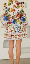 Load image into Gallery viewer, Floral Border Print Mini Dress

