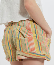 Load image into Gallery viewer, Good Fortune Stripe Short in Tea Combo
