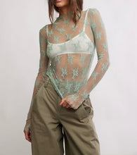 Load image into Gallery viewer, Lady Lux Layering Top in Mermaids Tail
