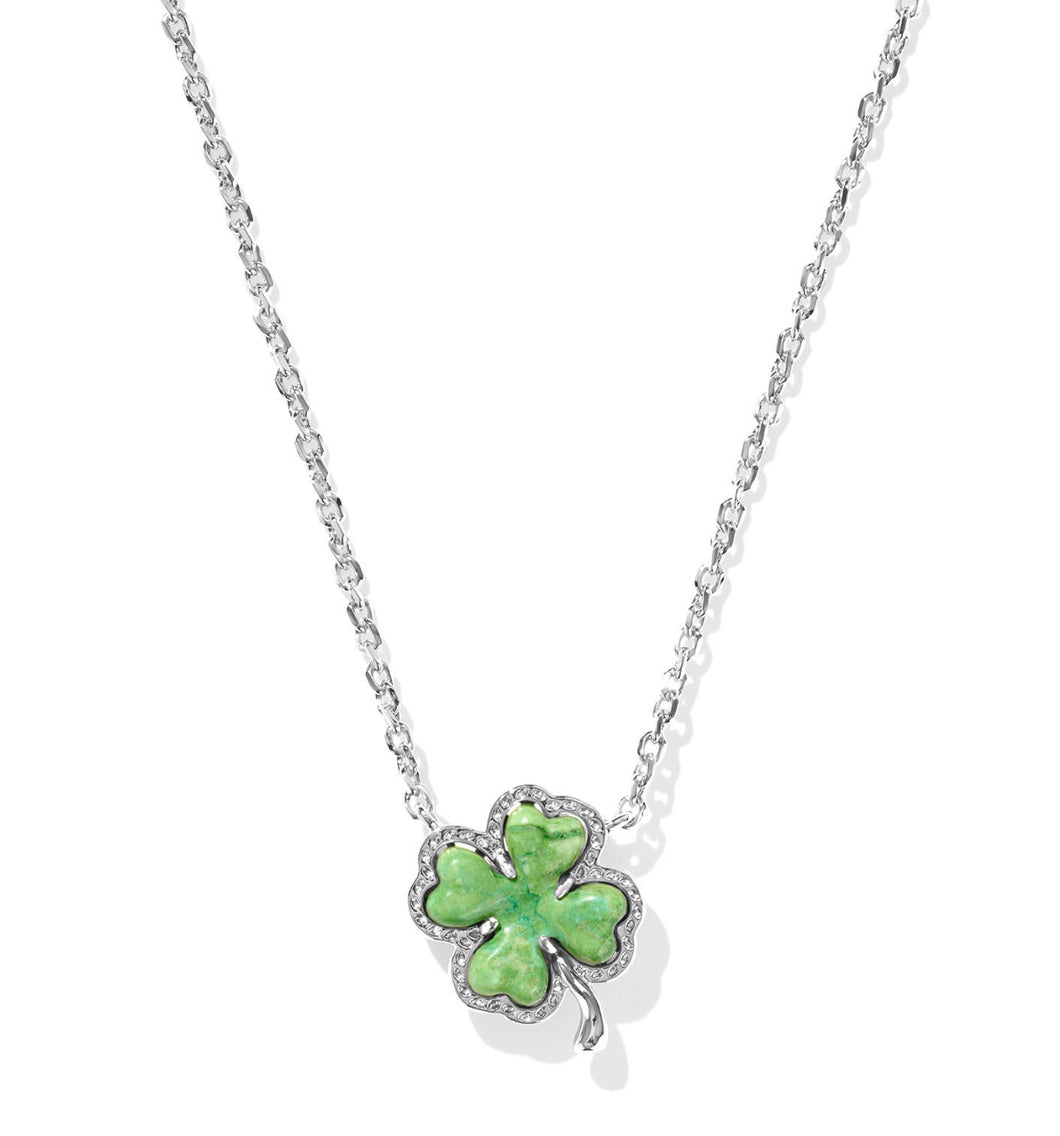 Kendra Scott Clover Short Pendant Necklace