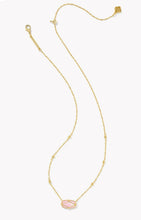 Load image into Gallery viewer, Kendra Scott Elisa Lattice Frame Short Pendant Necklace

