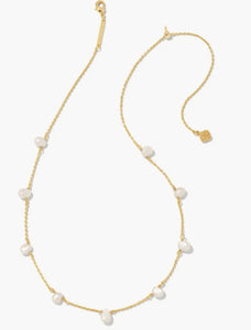 Kendra Scott Leighton Pearl Strand Necklace