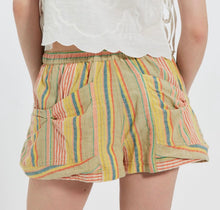 Load image into Gallery viewer, Good Fortune Stripe Short in Tea Combo

