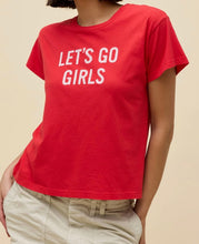 Load image into Gallery viewer, Shania Twain Let’s Go Girls Solo Tee in Ruby Red
