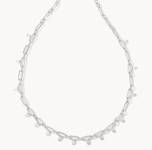 Kendra Scott Lindy Crystal Chain Necklace