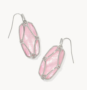 Kendra Scott Elle Lattice Frame Drop Earring