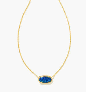 Kendra Scott Elisa Gold Pendant Necklace in Opal