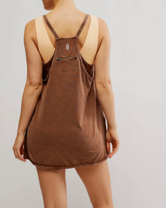 Hot Shot Mini Dress in Argan Oil