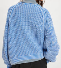 Load image into Gallery viewer, Frankie Cable Sweater in Della Robbia Blue
