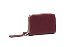 Load image into Gallery viewer, Plum Zippy Wallet
