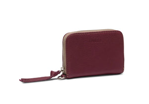 Plum Zippy Wallet