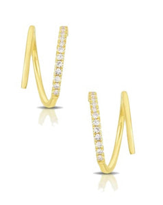 On Point Pave Hoops