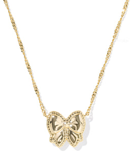 Kendra Scott Haley Bow Short Pendant Necklace