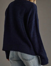Load image into Gallery viewer, Good Day To Drink On A Boat Sweater in Navy
