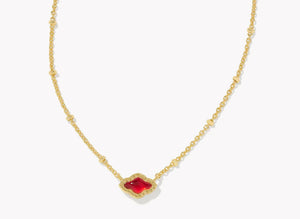 Kendra Scott Mini Abbie Satellite Pendant Necklace