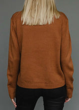 Load image into Gallery viewer, Whiskey Weather Sweater in Brown

