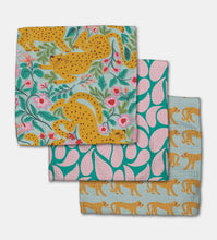 Load image into Gallery viewer, Cheetah Haven Dishcloth Set
