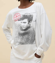 Load image into Gallery viewer, Sun Records X Elvis Relaxing Merch Long Sleeve in Bleach White
