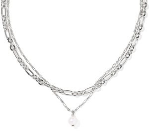 Kendra Scott Ashton Multi Strand Necklace with Freshwater Cultured Pearl