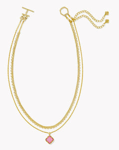 Kendra Scott Mallory Rose Multi Strand Necklace