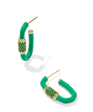 Load image into Gallery viewer, Kendra Scott Emery Enamel Hoop Earring in Gold Mix
