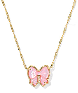 Kendra Scott Haley Bow Short Pendant Necklace