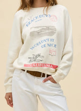 Load image into Gallery viewer, The Beach Boys Wouldn’t It Be Nice Vintage Raglan in Stone Vintage
