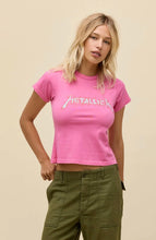 Load image into Gallery viewer, Metallica Flaming Sun Vintage Tee in Classic Pink
