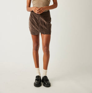 Layla Cord Mini Skirt