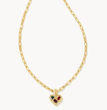 Load image into Gallery viewer, Kendra Scott Penny Heart Pendant Necklace
