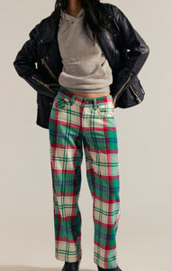 Cheers! Pant in Green Combo