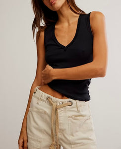 Neria Tank in Black