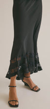 Load image into Gallery viewer, Long Lost Lover 1/2 Slip Skirt in Black
