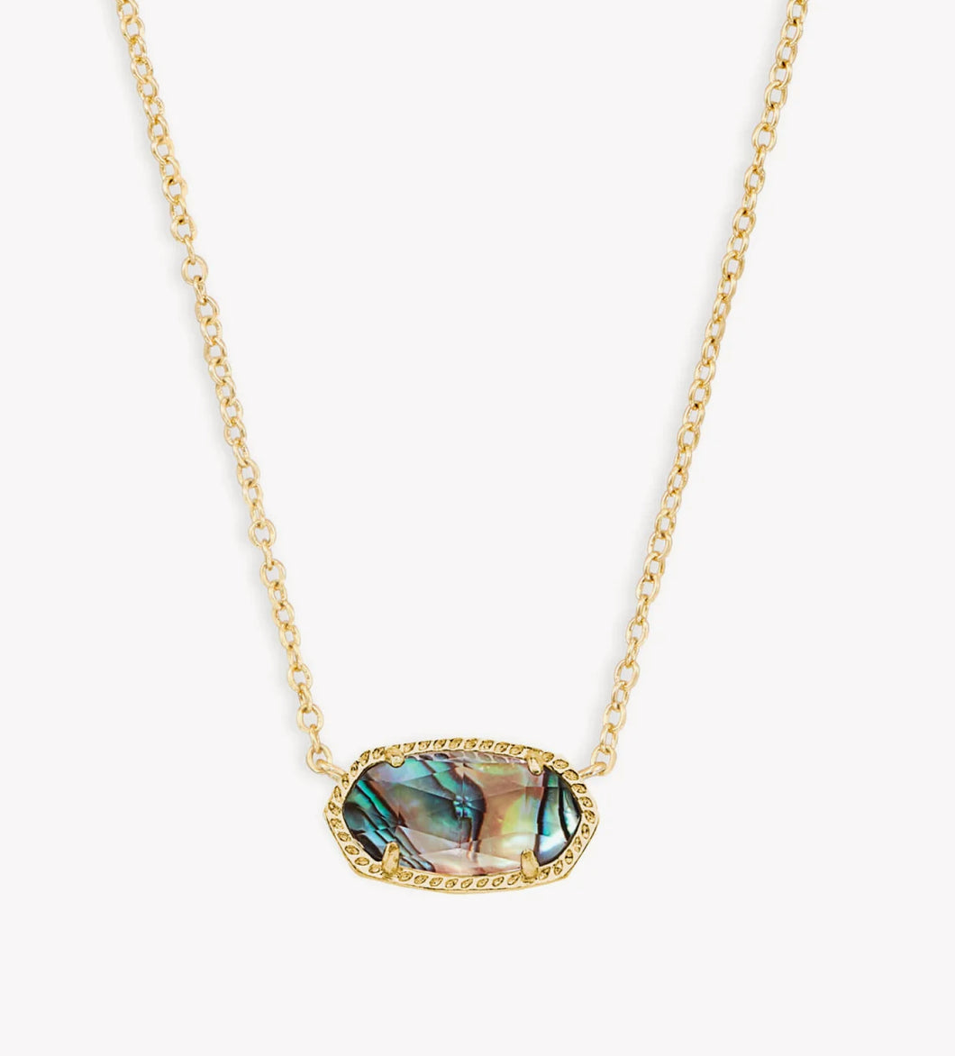 Kendra Scott Elisa Necklace in Abalone