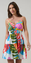 Load image into Gallery viewer, Breezy Palms Smocked Mini Dress
