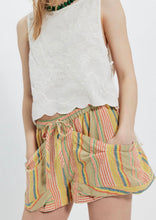 Load image into Gallery viewer, Good Fortune Stripe Short in Tea Combo
