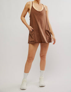 Hot Shot Mini Dress in Argan Oil
