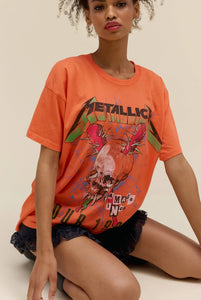 Metallica Damage Inc Tour 1986 Merch Tee