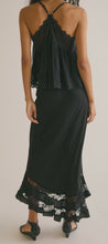 Load image into Gallery viewer, Long Lost Lover 1/2 Slip Skirt in Black
