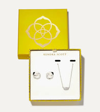 Load image into Gallery viewer, Kendra Scott Grayson Crystal Pendant &amp; Huggie Gift Set
