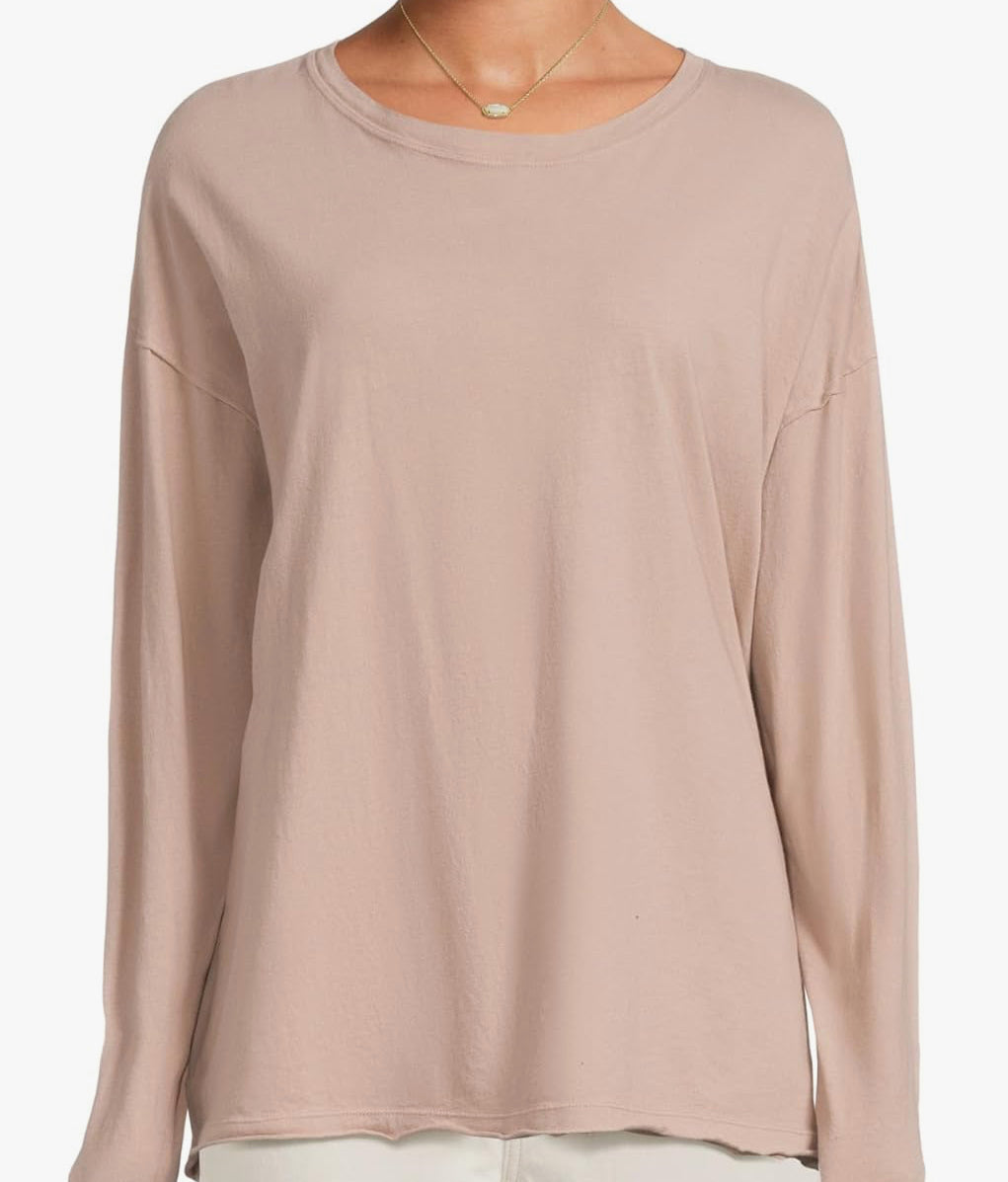 Nina Tee Long Sleeve in Cashmere