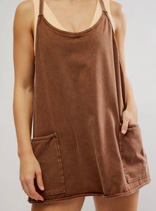 Hot Shot Mini Dress in Argan Oil