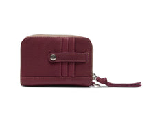 Load image into Gallery viewer, Plum Zippy Wallet
