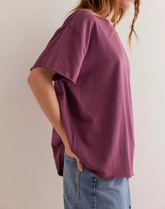 Nina Tee in Maroon
